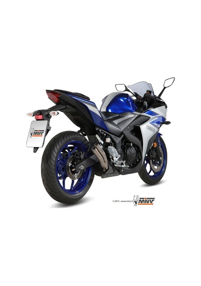 Mivv Yamaha R25/Mt25 Double Gun Slıp-On Egzoz