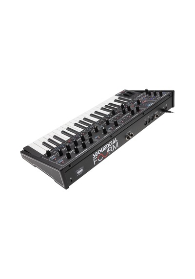 Sequential Fourm Compact Polyphonic Analog Synthesizer