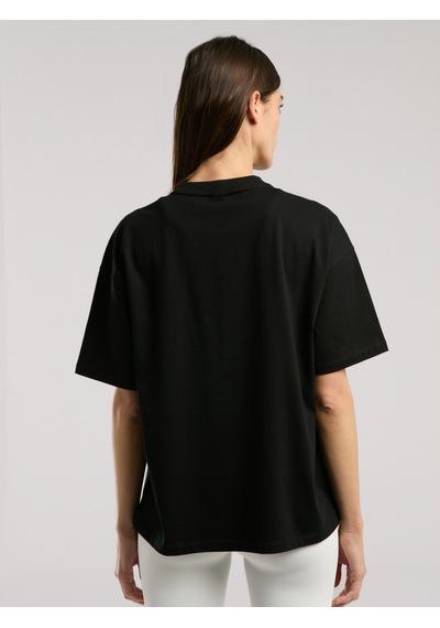 Everlast Ever Classics Wmn Oversize Siyah Kadın Tişört Siyah