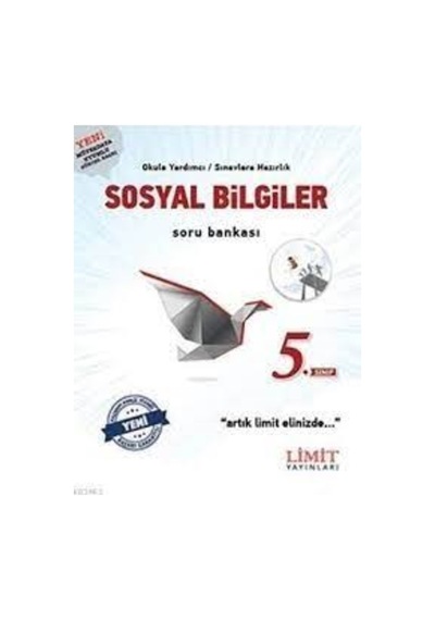 5. Sınıf Sosyal Bilgiler Soru Bankası Limit Yayınları (552176187)