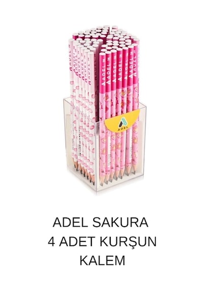 4 Adet Kalem Kırmızı