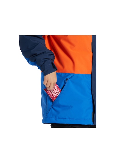 DC Defy Youth Erkek Çocuk Mavi Snowboard Ceketi Btk0 Lacivert