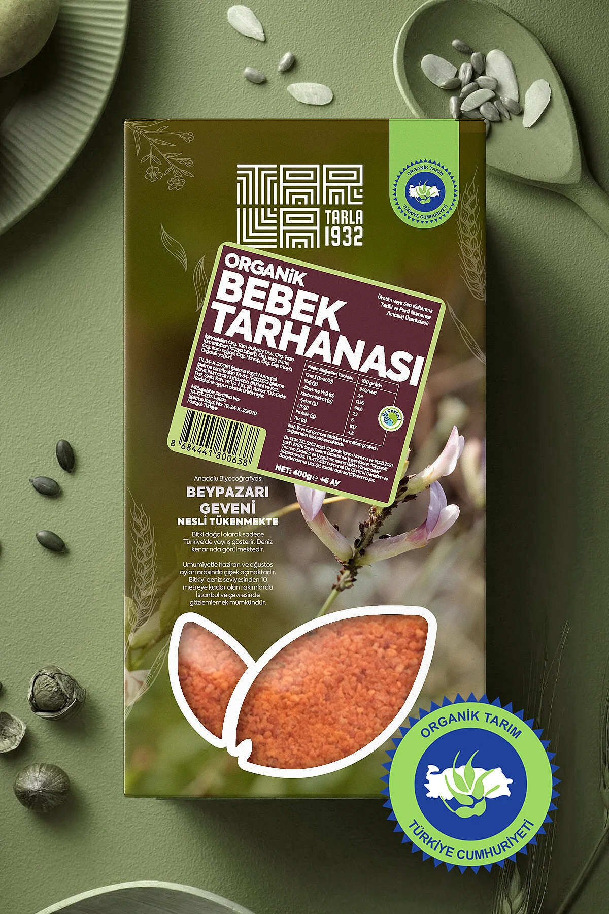 Tarla 1932 Organik Bebek Tarhanası 400 Gr