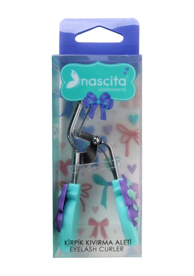 Nascita Mor Kurdeleli Kirpik Kıvırma Aleti 6'li Avantaj Paketi Mıchu