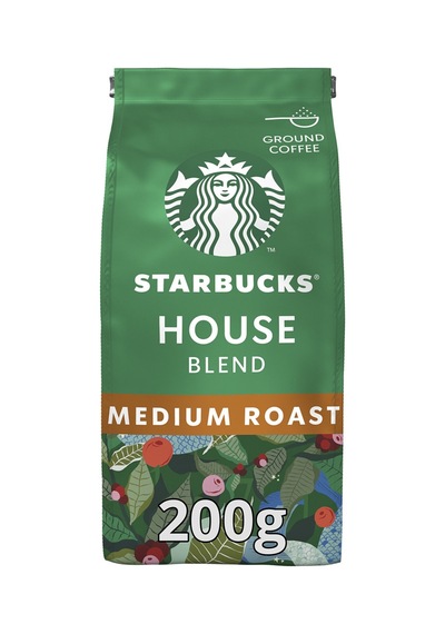 Starbucks House Blend Öğütülmüş Kahve 200 G - 5 Adet Tarı