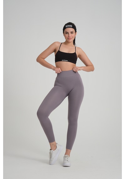 Gymhams Vizon Kalçası Büzgülü Push Up Kalça Şekillendirici Tayt Seamless