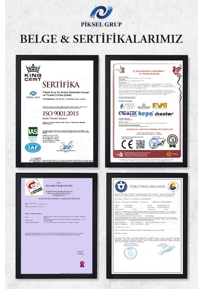 Master Reverse Osmosis System Kapalı Kasa Su Arıtma Cihazı Için 4Lü Filtre Seti (494597896)