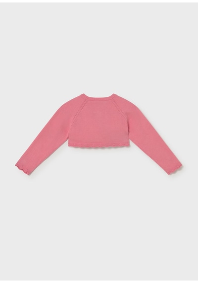 Mayoral Kız Bebek Merserize Bolero Pembe