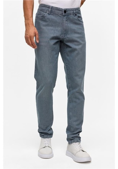 SÜVARİ Gri Slim Denim Pantolon Gri