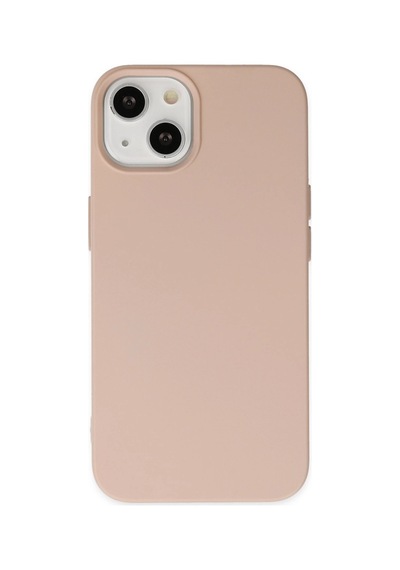 İphone 14 Plus Kılıf Nano İçi Kadife Silikon - Pudra Çok Renkli