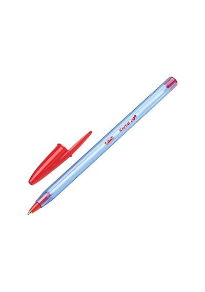 Bic Tükenmez Kalem Cristal Soft 1.0 Mm Bilye Uç Kırmızı 50 Li Kutu 918520 Çok Renkli