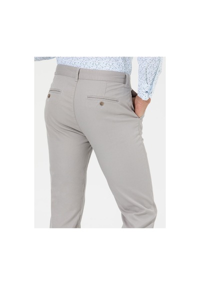 Pierre Cardin Lacivert Slim Fit Kanvas Pantolon 50265904-vr033 Gri