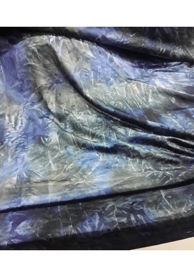 Fransız Likralı Batik Desen Ipek Kadife Elbiselik Bluzluk Etek Z6