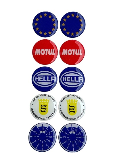 Avrupa Motul Plaka Mühür Damla Sticker