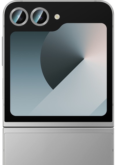 Galaxy Z Flip 6 Uyumlu Caseworld Alloy Serisi Oleofobik Anti Reflective Kamera Lens Koruyucu Gümüş