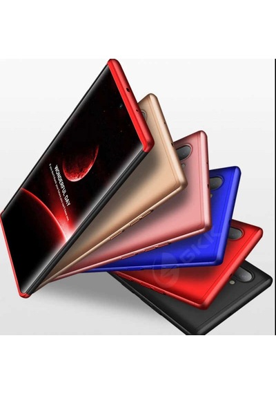 Samsung Uyumlu Galaxy Note 10 Plus Kılıf Zore Ays Kapak-Siyah