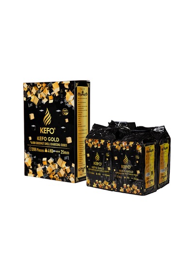 Kefo Gold 25 Mm 4 Kg Hindistan Cevizi Kömürü