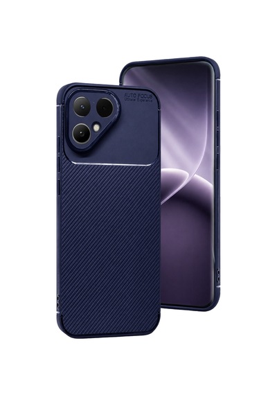 Tecno Pova Curve 2 5g Auto Focus Karbon Kapak - Lacivert Sk5