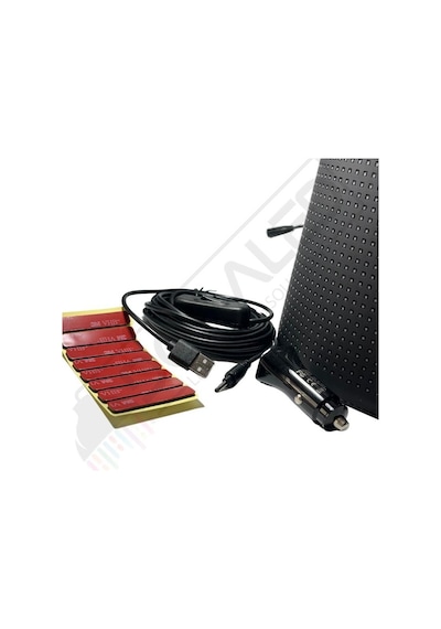 Bluetooth Lu Telefon Kontrollü P32128 Flexible Matrix Led Ekran 5v 705 220mm