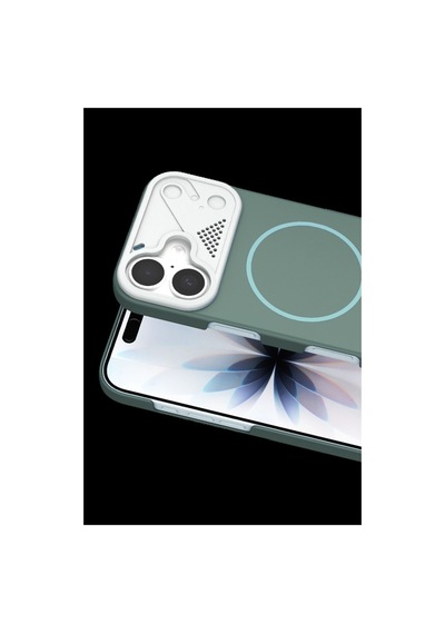 Joko Apple iPhone Uyumlu 17 Export Magsafe Kapak - Turkuaz İtdark56190