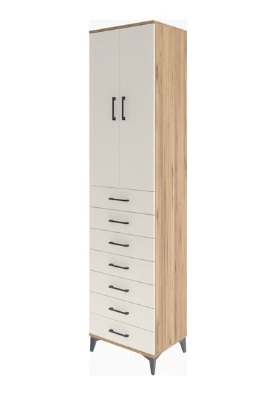 Hyperion Dolap 3 Raflı 7 Çekmeceli 2 Kapaklı 60x44x243 Çam-ay... Çam Hyperion Dolap 3 Raflı 7 Çekmeceli 2 Kapaklı 60x44x243 Çam-ay... Çam