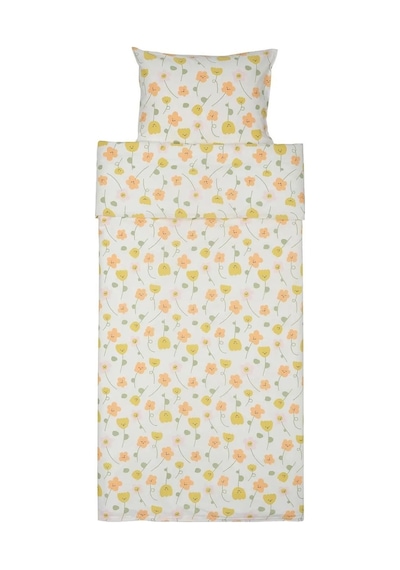 Ikea Barndrom Tek Kişilik Nevresim Takımı 150 X 200 Cm Beyaz - Açık Pembe - Açık Sarı - Açık Yeşil Çok Renkli