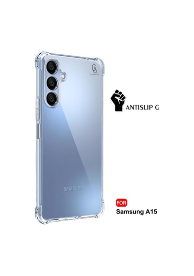 Samsung Galaxy A15 Uyumlu Köşe Dolgulu Anti Shock Telefon Kılıfı Ve Hayalet Privacy Ekran Koruyucu