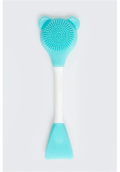 Lexroo 3 In 1 Ayıcık Silikon Maske Sürme Peeling Ve Temizleme Firçası Silikon Maske Spatulası