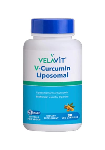 Velavit V-curcumin Liposomal Takviye Edici Gıda 30 Kapsül