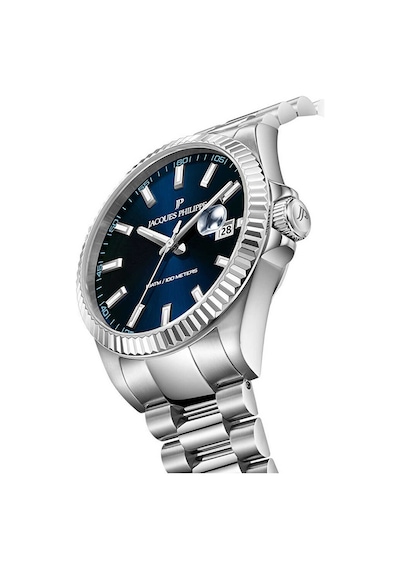 Jacques Philippe Jpqgs591336grv3 Erkek Kol Saati Metalik Gri