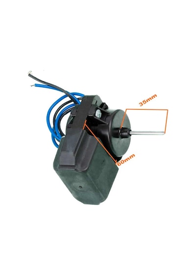 Bosch Uyumlu Nofrost İç Fan Motoru Siyah Kablolu F61-10 3,17mm