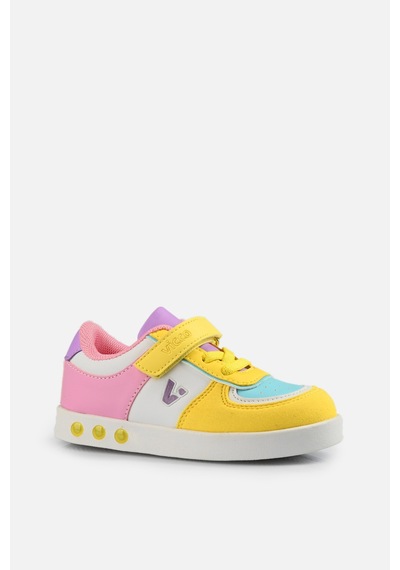 Vicco Sam Işıklı Kız Okul Öncesi Sarı Sneaker Sarı