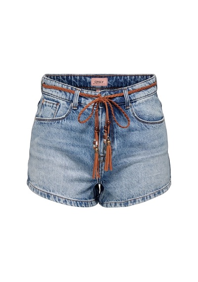 Only Onlkelly Hw Shorts Dnm Azg017 Kadın Mavi Şort - 15221469