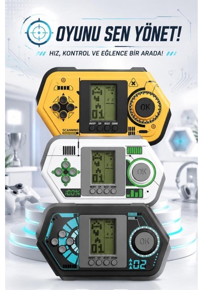 Oyun Kolu Atari Joystick Tetris Gameboy Gc015 Sarı