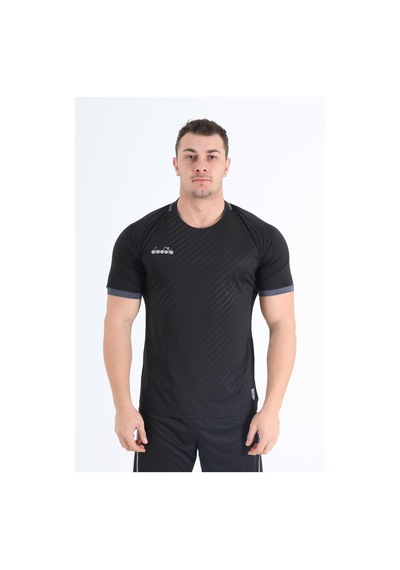 Diadora Elite Antrenman T-Shirt Siyah