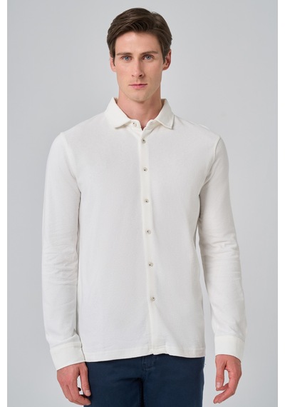 Morven Erkek Ekru Pamuk Trend Ağaç Kabuğu Desen Dinamik Fit İtalyan Yaka Gömlek 26ms004003454 Ekru Morven Erkek Ekru Pamuk Trend Ağaç Kabuğu Desen Dinamik Fit İtalyan Yaka Gömlek 26ms004003454 Ekru