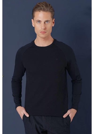 Efor Ts 872 Slim Fit Lacivert Spor T-shirt Lacivert