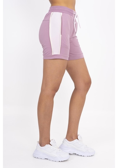 Maraton Sportswear Regular Kadın Basic Koyu Lila Şort 21159-koyu Lila