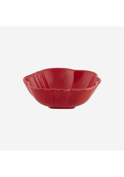 Kırmızı Seramik Çorba Kasesi 13 Cm
