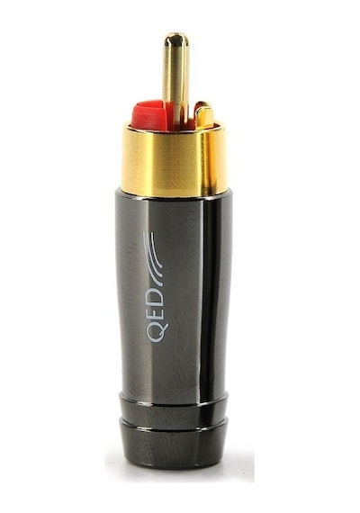 Qed Qe-6122/Qe-6120 Rca Uç Kırmızı/Siyah 2 Adet ı