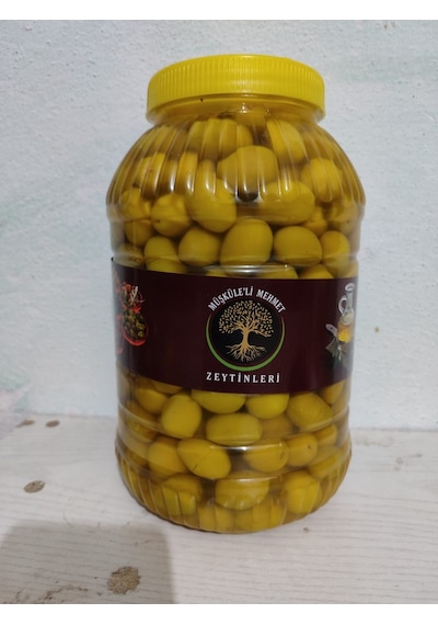 Müşküleli Mehmet Yeşil Kırma Zeytin 2 KG