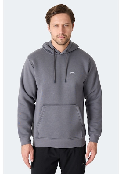Slazenger Moonlıght I Erkek Gri Sweatshirt Gri