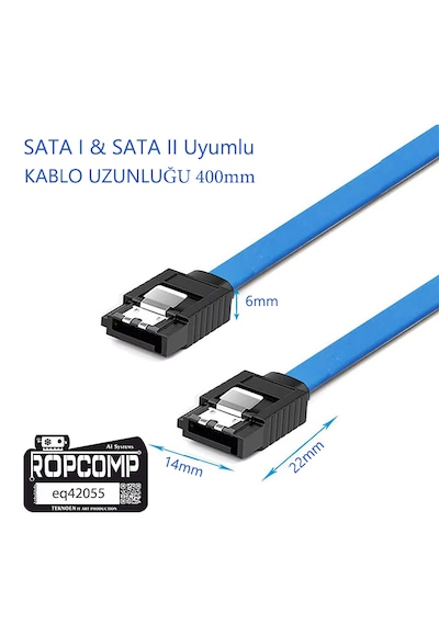 Harddisk Hdd Ssd Dvd Rom Sata3.0 Veri Kablosu 6.0 Gbps