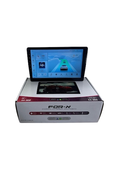 Tüm Araçlara Uygun Tek Din 10'' Forx 2-32 Yeni Seri İşlemcili Pro Oem Multimedia