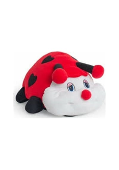 Oyuncak Uğur Böceği Peluş 35 Cm Oyuncak Uyku Ve Oyun Arkadaşım Kırmızı