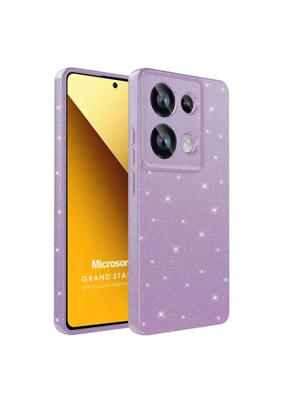 Microsonic Xiaomi Poco M6 Pro 4g Kılıf Grand Stardust Lila -