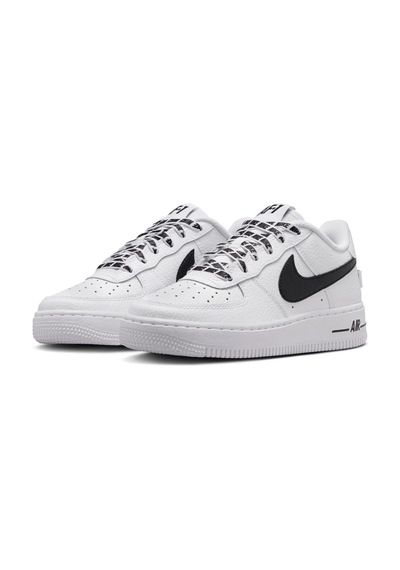 Nike Air Force 1 Low Js Af1 Leather Unisex Sneaker Hakiki Deri Günlük Spor Ayakkabı Beyaz