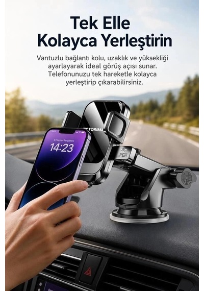 Özel Seri Torima Telefon Tutucu Jx065 Siyah 2si1 Takip Bağlantı Ekipman