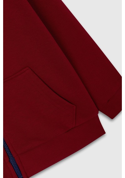United Colors Of Benetton Erkek Çocuk Sweat Bnt-b23351 Bordo