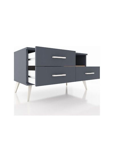 Hyperion Şifonyer Tek Raflı 3 Çekmeceli 88x44x48 Antrasit-çam/antrasit Çam/antrasit Hyperion Şifonyer Tek Raflı 3 Çekmeceli 88x44x48 Antrasit-çam/antrasit Çam/antrasit